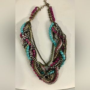 Unique VTG multi strand necklace